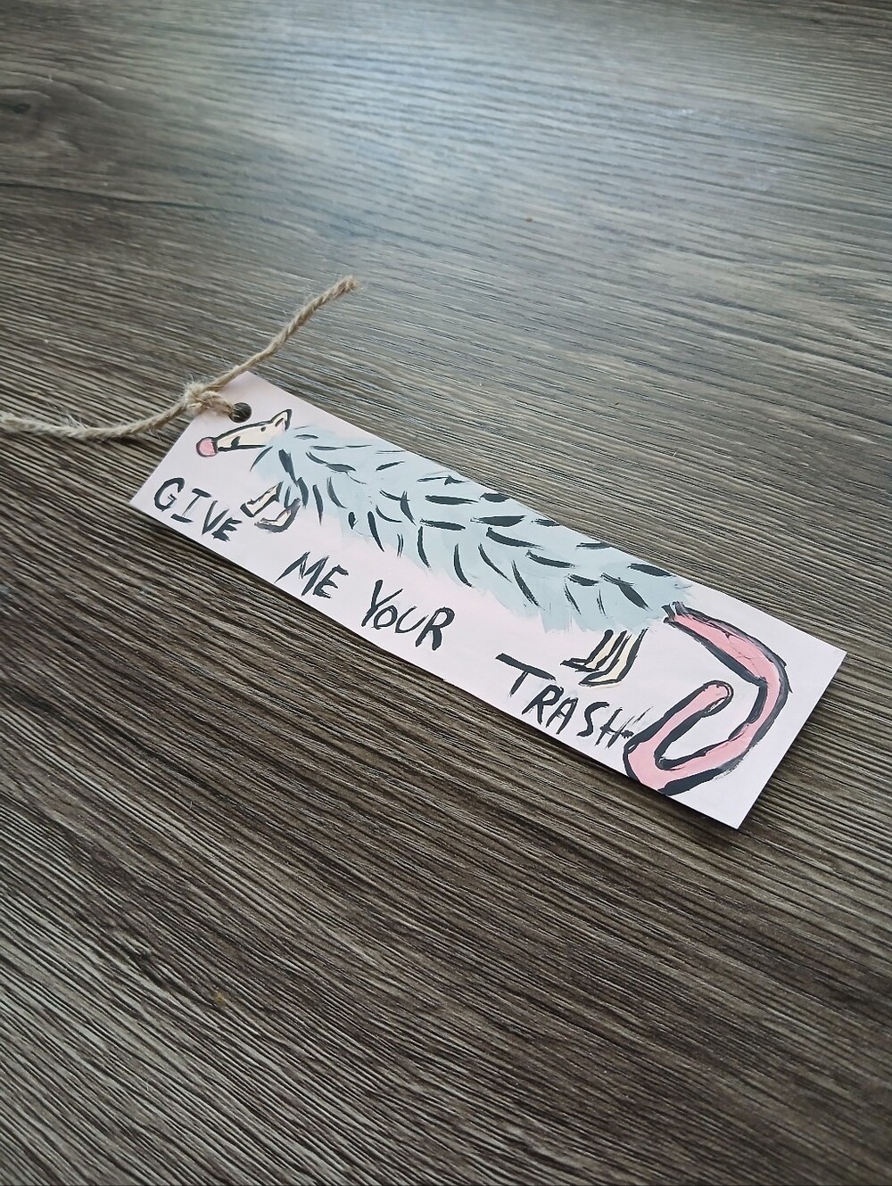 Possum Bookmark - Picture 7 of 7